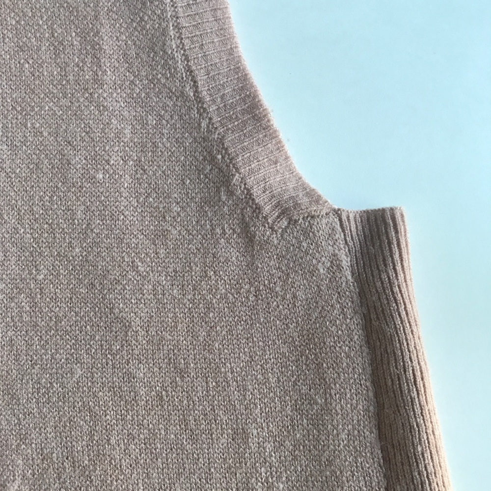 Long Side Split Sweater - image 4